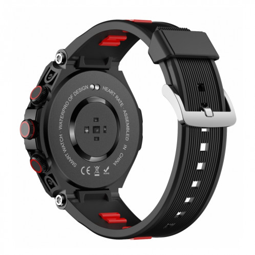 La montre intelligente CT18 à écran AMOLED de 1,43 pouces prend en charge la détection des appels Bluetooth et de l'oxygène sanguin (rouge) SH401A1345-011